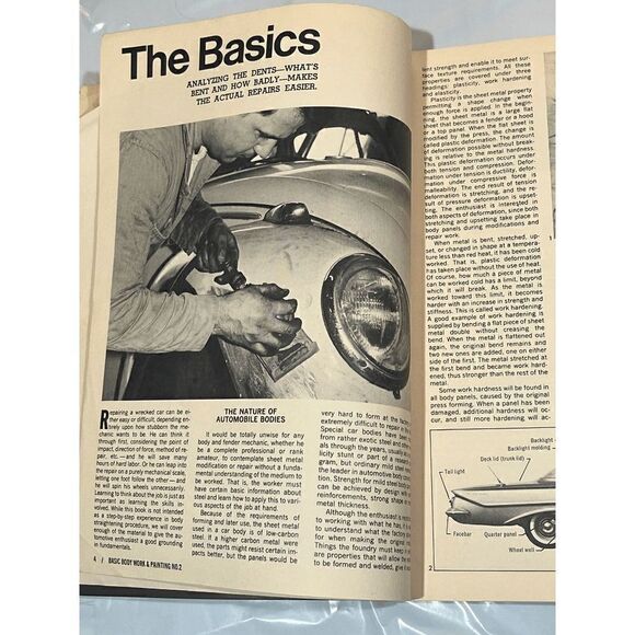 Petersen's Basic Body Work and Painting automotive car how to No 2 - Picture 4 of 5